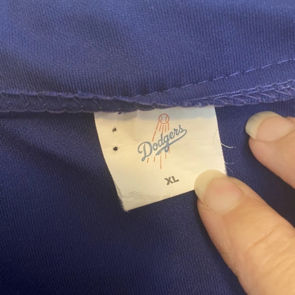 Dodgers Blue and White Men's Jersey - Picture 3 of 5
